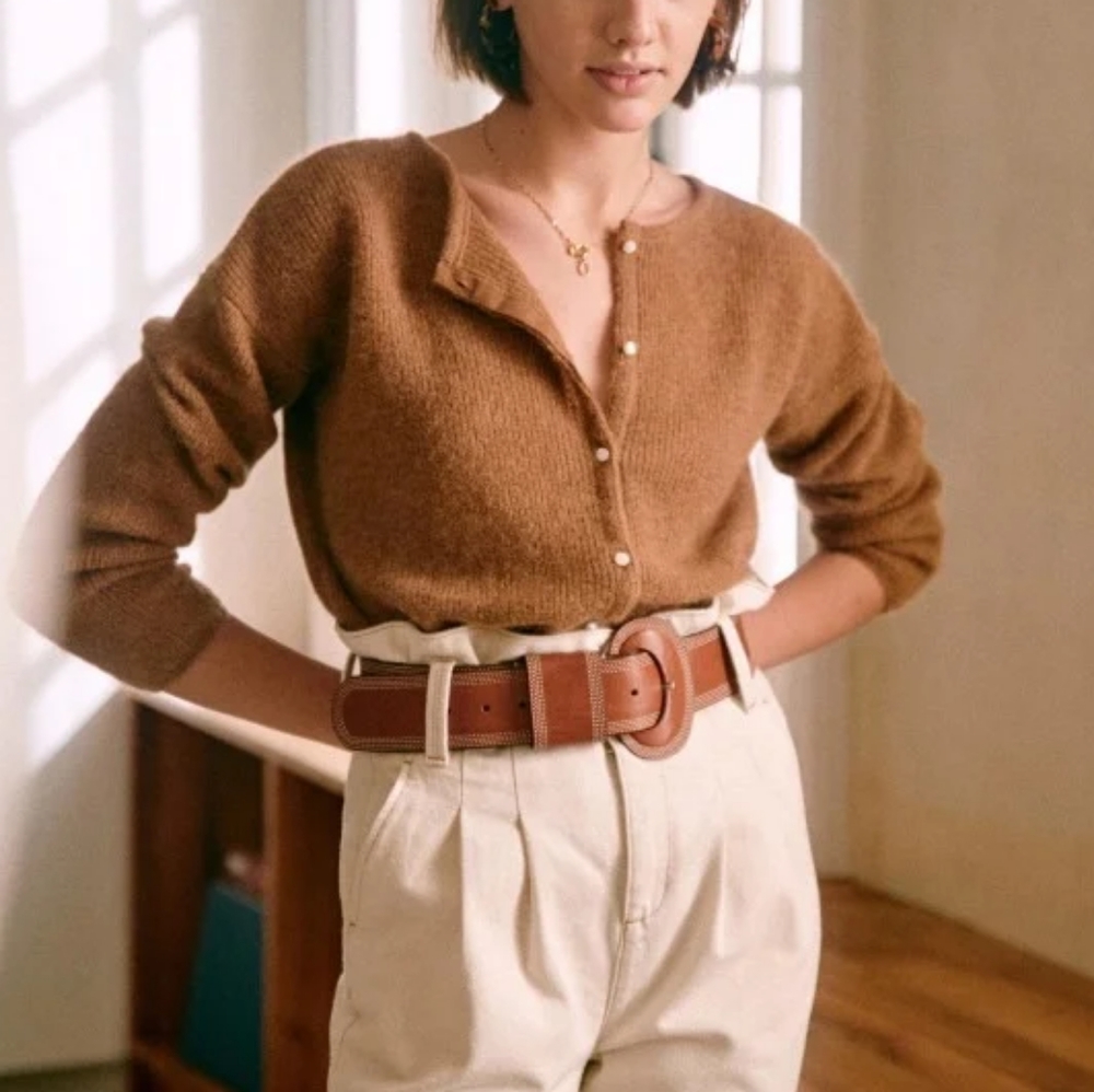 Sezane Gaspard in Camel XS